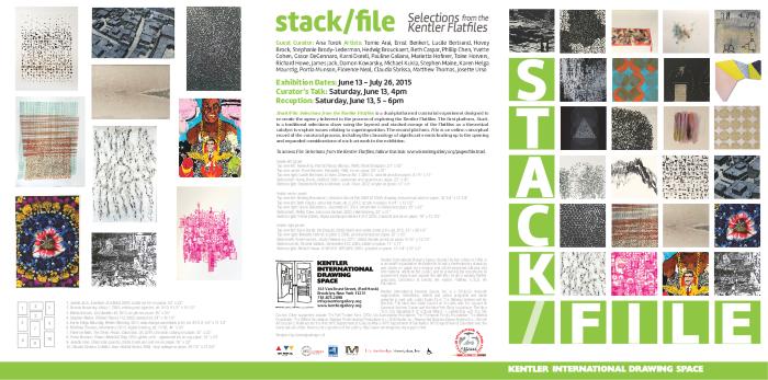 Stack/File: Selections from the Kentler Flatfiles