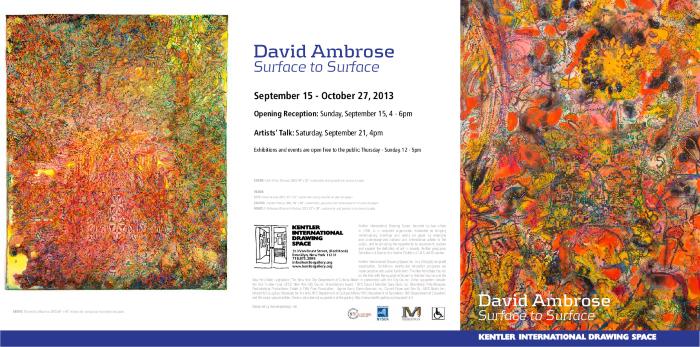 David Ambrose, Surface To Surface