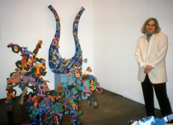 Eileen Weizman, Paper Sculpture Installation