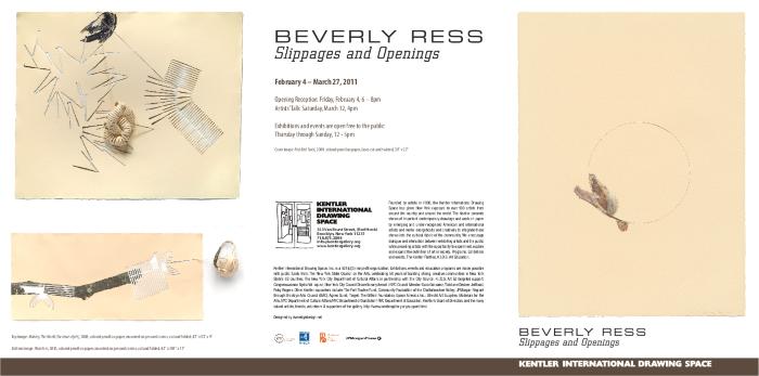 Beverly Ress, Slippages and Openings