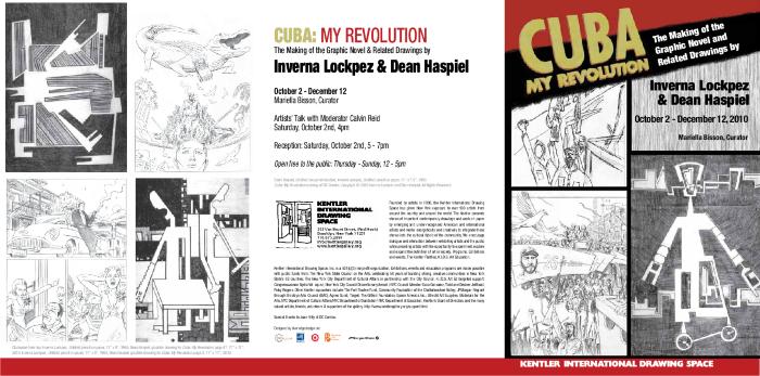 Dean Haspiel and Inverna Lockpez, Cuba: My Revolution; The Making of the Graphic Novel and Related Drawings