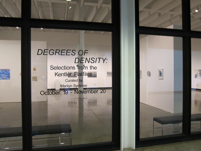 Degrees of Density: Selections from the Kentler Flatfiles (GA)