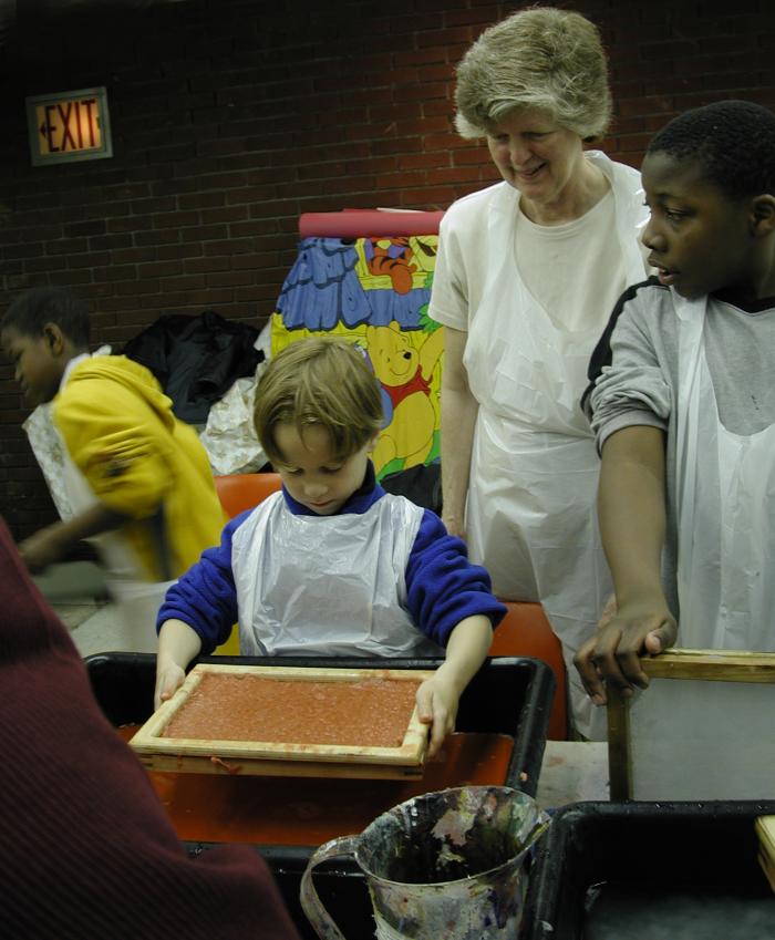 Community Art Project, Papermaking