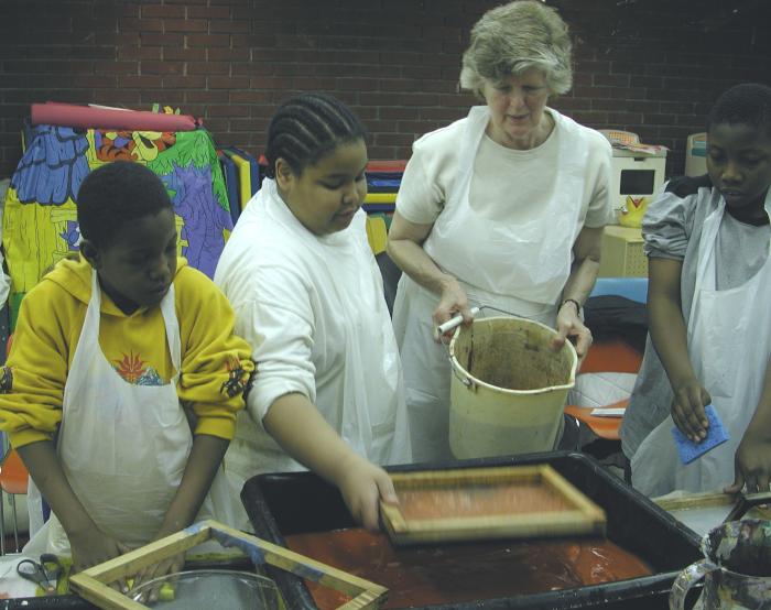 Community Art Project, Papermaking