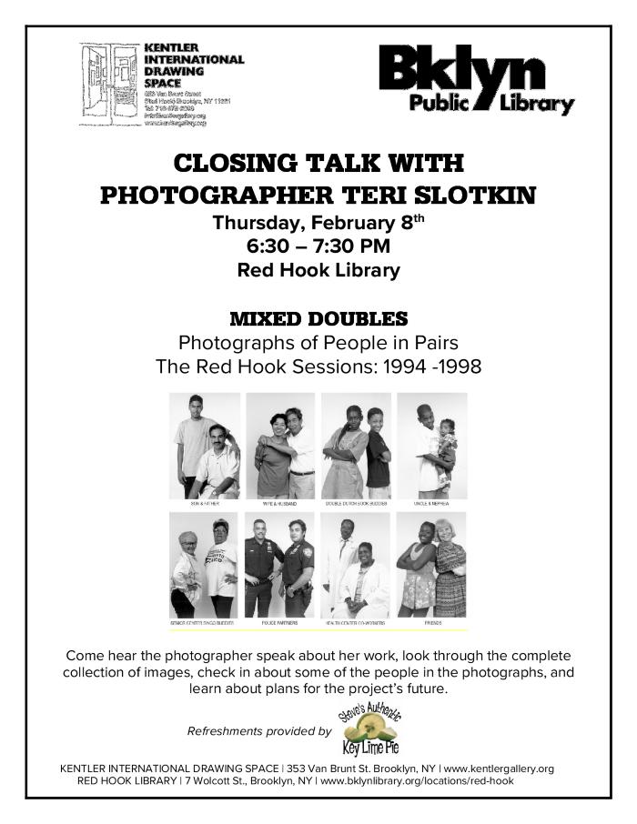 Teri Slotkin: Mixed Doubles at the Red Hook Library