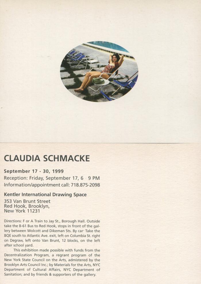 Claudia Schmacke, Installation