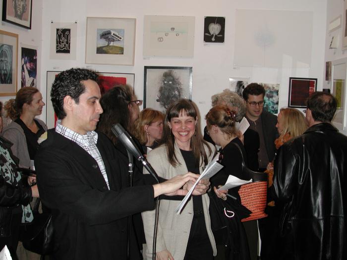 100  Works on Paper Benefit, 2004