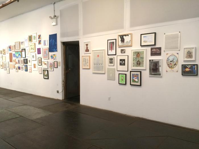 100 Works on Paper Benefit Exhibition, 2015