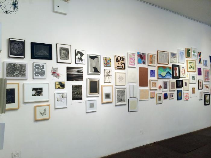 100 Works on Paper Benefit Exhibition, 2015