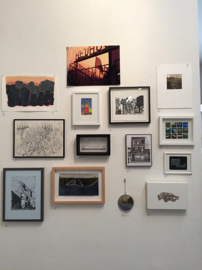 100 Works on Paper Benefit Exhibition, 2015