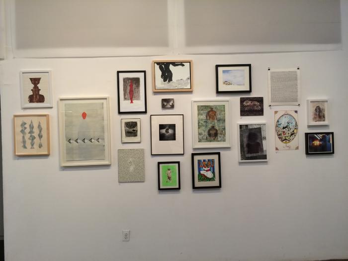 100 Works on Paper Benefit Exhibition, 2015