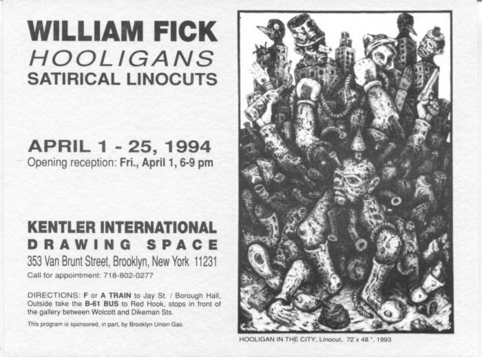 Bill Fick, "Hooligans"
