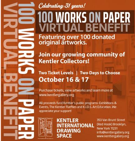 100 Works on Paper Benefit Exhibition: 2021