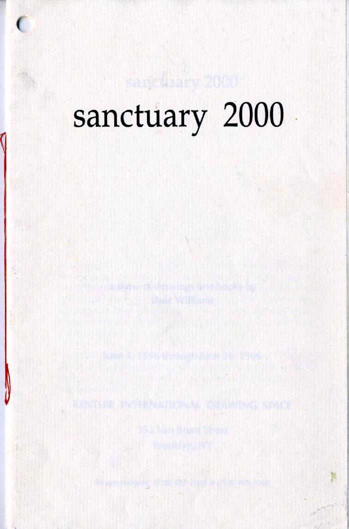 Dale Williams, SANCTUARY 2000