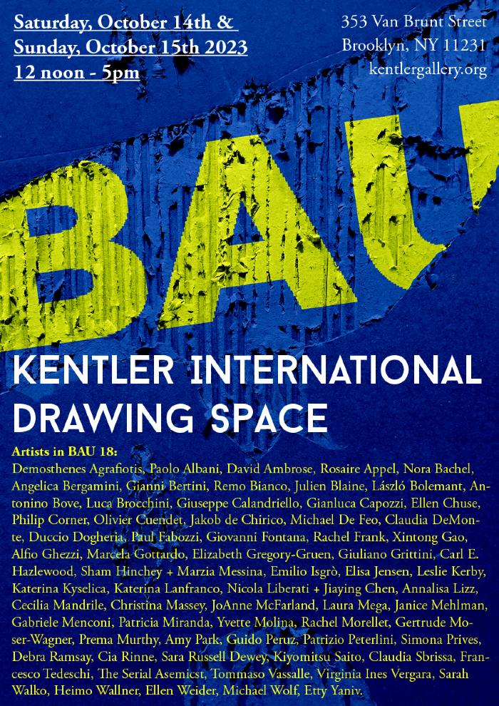 BAU 18 Exhibition at Kentler