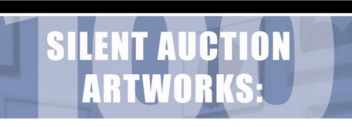 Silent Auction Artworks, Benefit 2023