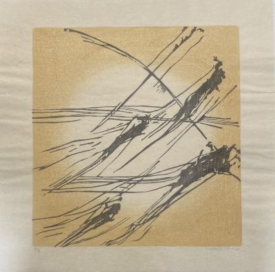 Autumnal Grasses Dancing in a Warm Wind