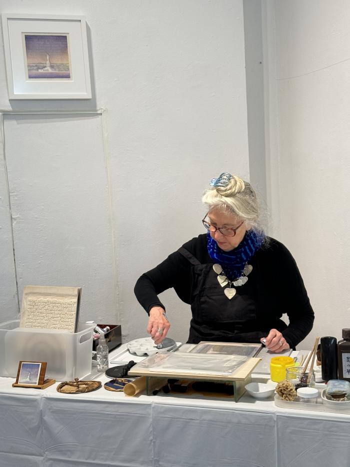 PRINTING LIBERTY: Mokuhanga Demonstration 