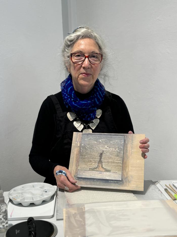 PRINTING LIBERTY: Mokuhanga Demonstration 