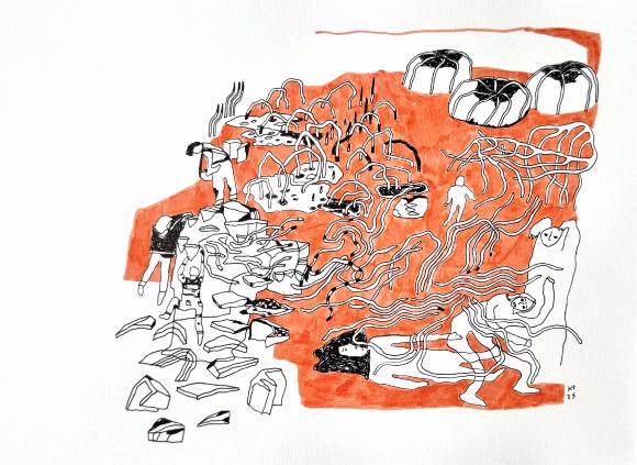 100 Works on Paper BENEFIT Exhibition, 2025
